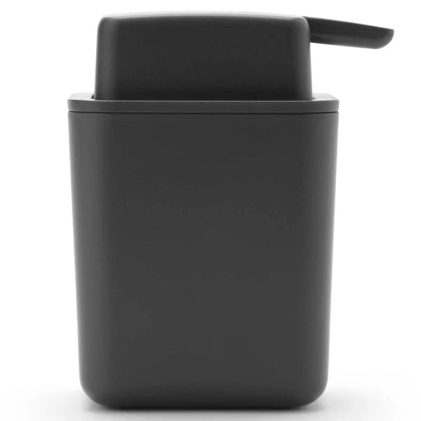 דיספנסר לסבון Brabantia - soap dispenser dark grey brabantia side y