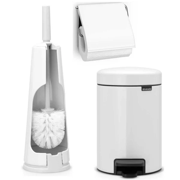 סט לשירותים לבן Brabantia