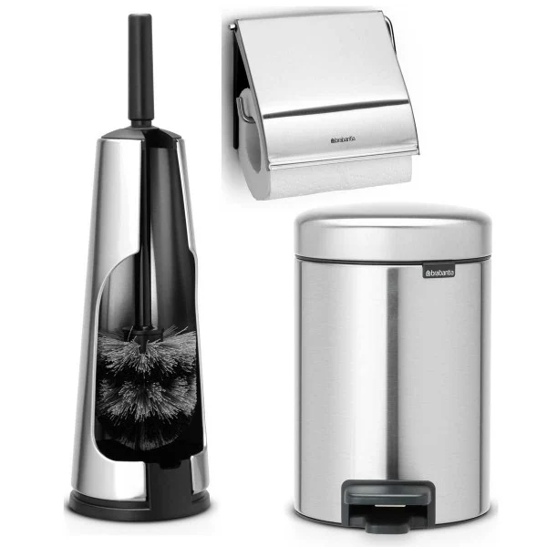 סט לשירותים ניקל מט Brabantia