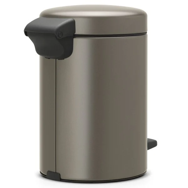 סט לשירותים פלטינום Brabantia - y pedal bin newicon 3l platinum