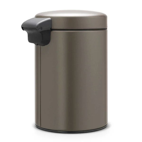 סט לשירותים, נתלה פלטינום Brabantia - y wall mounted bin newicon 3l platinum