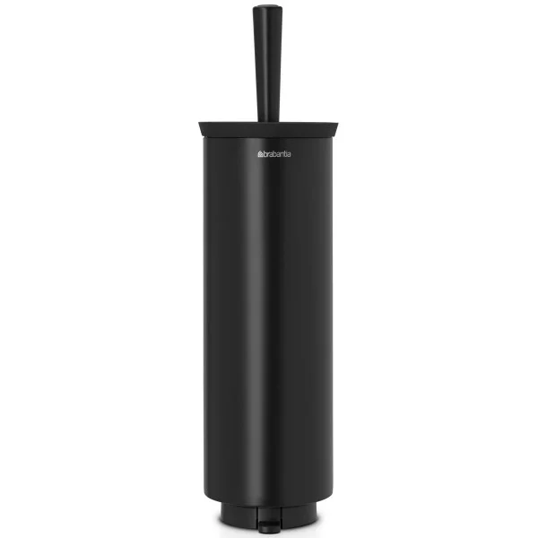 סט לשירותים נתלה שחור מט Brabantia - y toilet brush and holder profile black brabantia