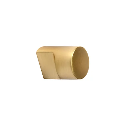 ידית כפתור דגם Barrel - זהב