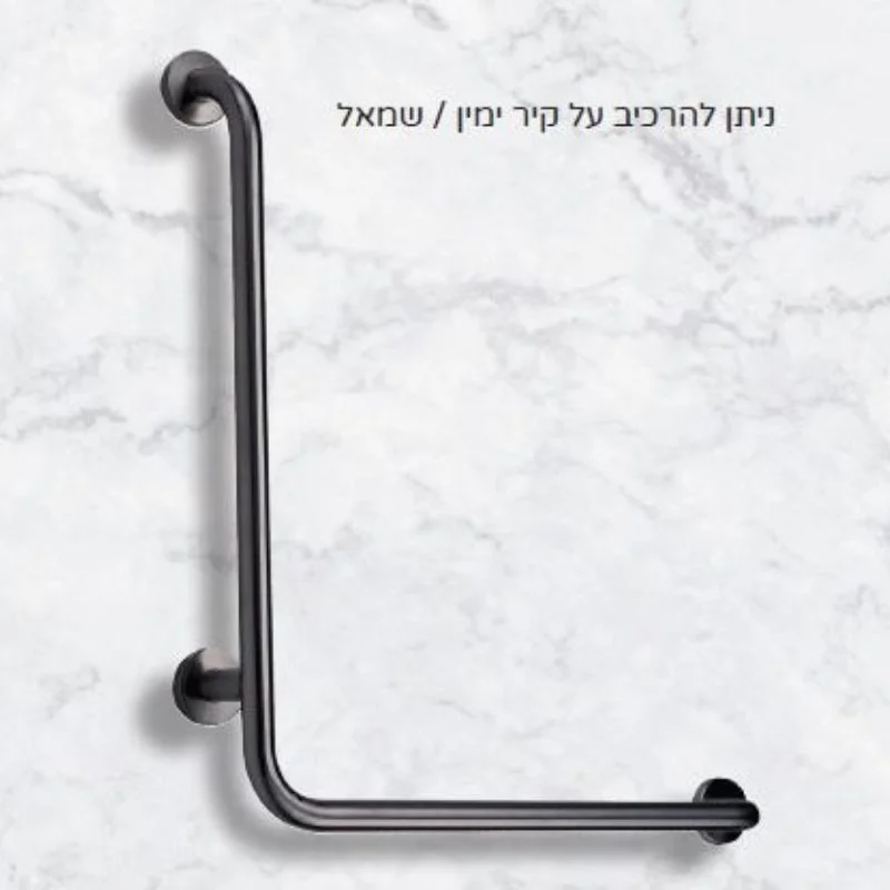ידית אחיזה זווית 60x60 ס״מ למקלחון ולאמבטיה – תמונה 5