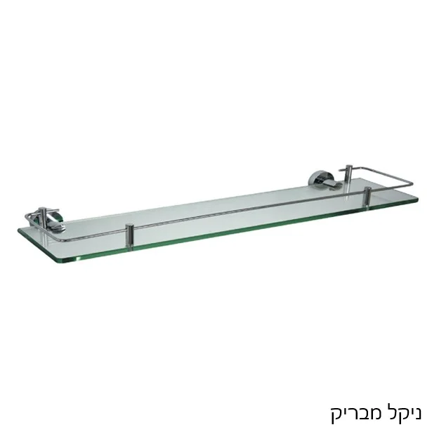 מדף זכוכית לאמבטיה CLASS - מדףזכוכיתפ