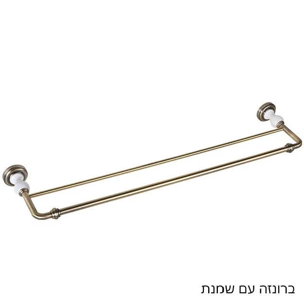 מוט למגבת כפול JULIET - אביזרי אמבטיה תלויים