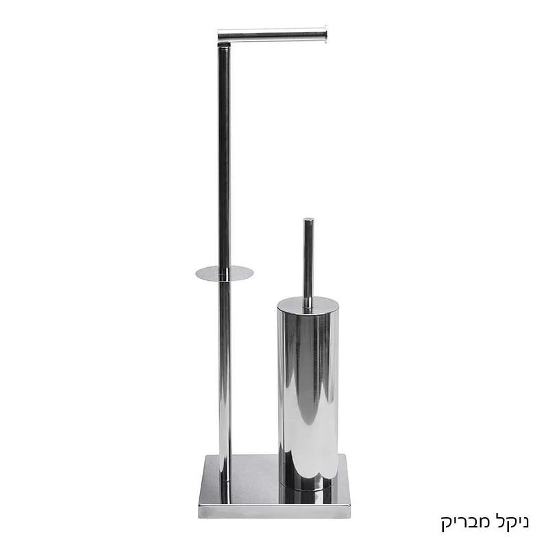 מעמד לנייר טואלט עם מברשת אסלה ורזרבי מיאמי – תמונה 7