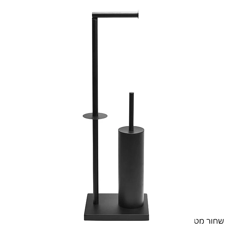 מעמד לנייר טואלט עם מברשת אסלה ורזרבי מיאמי – תמונה 8