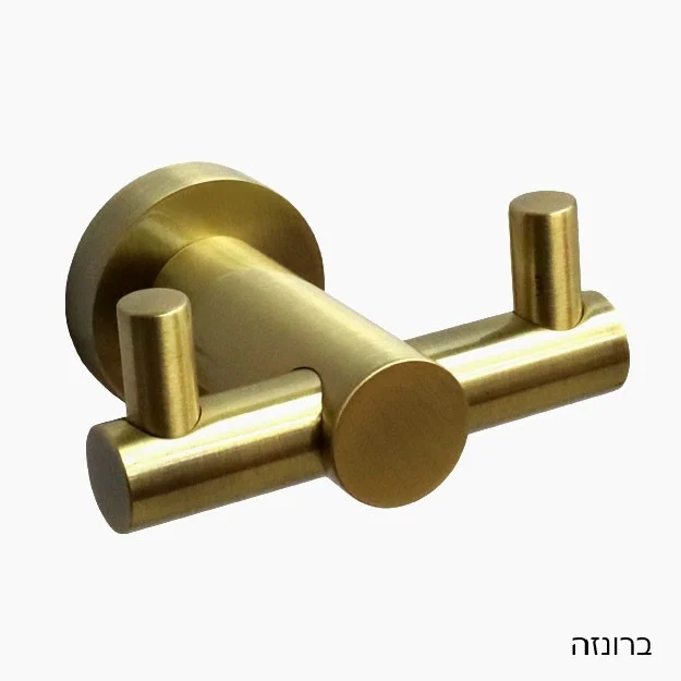 מתלה כפול למגבות אמבטיה ROUND - אביזרי אמבטיה תלויים
