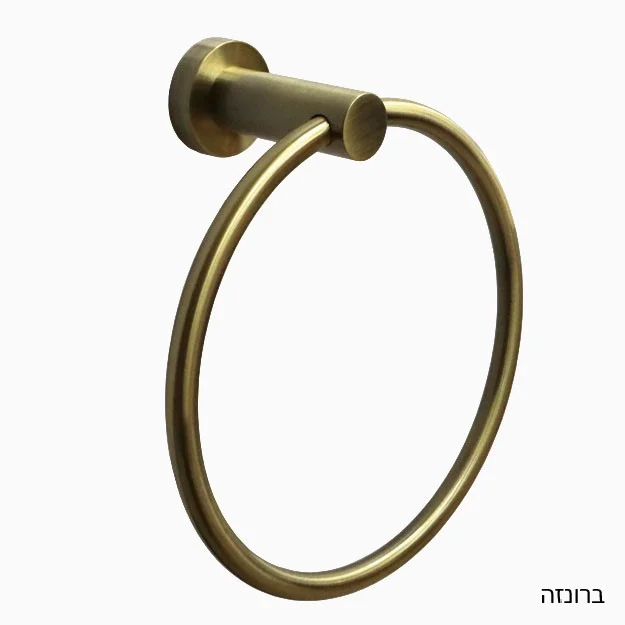 מתלה מגבות טבעת עגולה ROUND - אביזרי אמבטיה תלויים