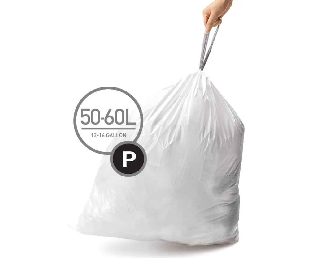 מארז 20 שקיות לפח 50-60 ליטר