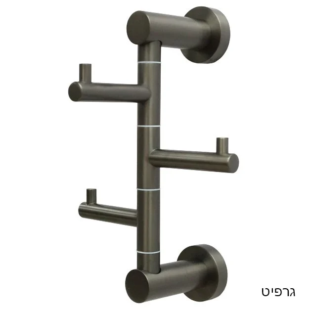 קולב מגבת לאמבטיה 3 ווים ROUND - קולביםלמגבותאמבטיהקולבשלישיהלאמבטיהמתלהלמגבותאבנרס
