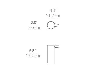 דיספנסר סנסור נטען Simplehuman