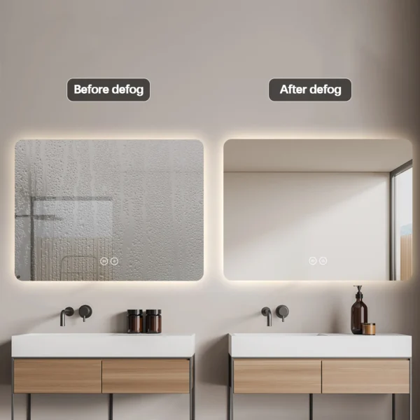 מראה מלבנית עם תאורת לד ומפשיר אדים - 200R ½ ² 600x600.jpg