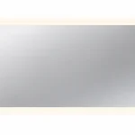 מראה מלבנית עם תאורת לד ומפשיר אדים 45/120