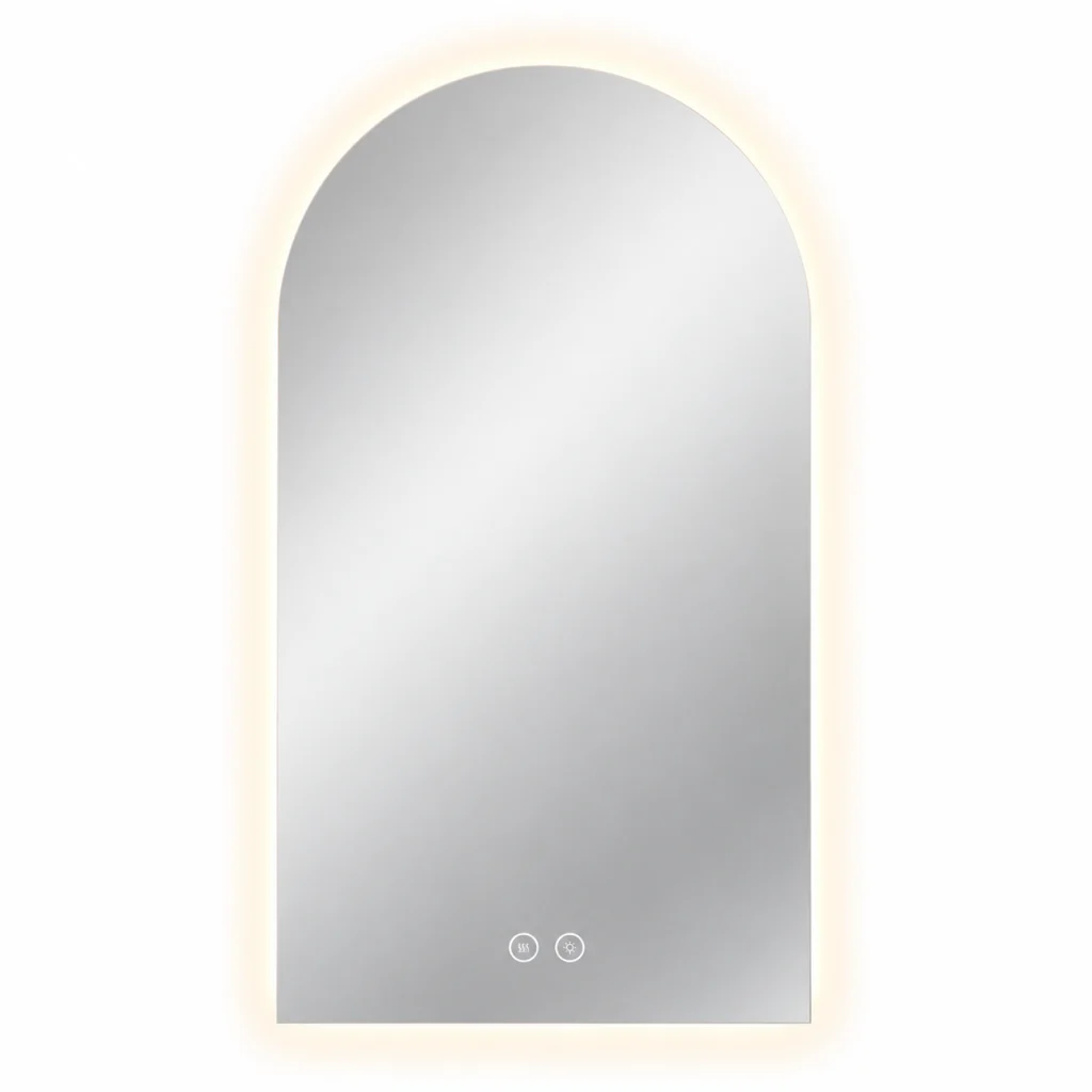 מראת קשת חכמה עם תאורת LED ומפשיר אדים 47/80 (בתקן IP65)