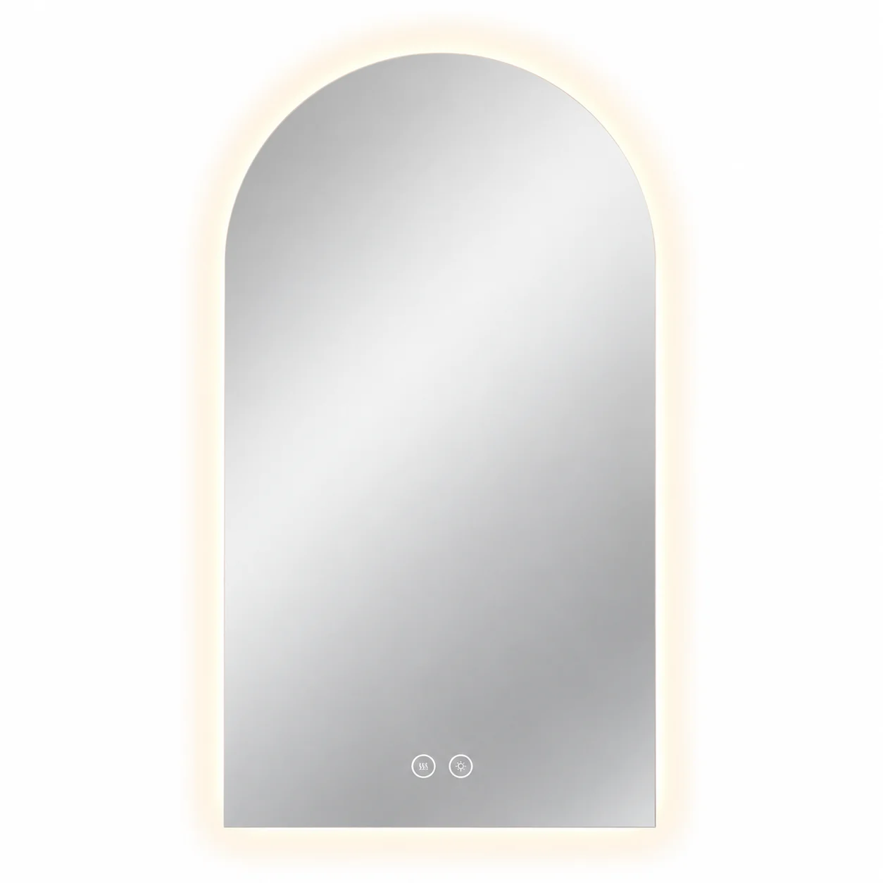 מראת קשת חכמה עם תאורת LED, בלוטוס ומפשיר אדים – 60X90 ס"מ (בתקן IP65)